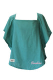 Personalized Organic Nursing Cover Emerald Oval