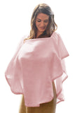 Organic Nursing Cover Pink Oval