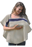 Personalized Organic Nursing Cover Newport Oval