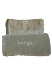 Personalized Baby Blanket - Organic Roly Blanket™ Olive Green/Beige