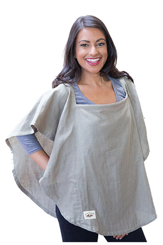 Organic Nursing Cover Olive Oval