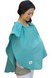 Personalized Organic Nursing Cover Emerald Oval