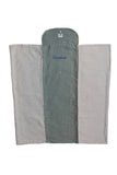 Personalized Baby Blanket - Organic Roly Blanket™ Olive Green/Beige