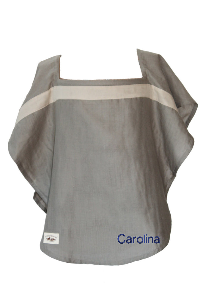 Personalized Organic Nursing Cover Sonoma Oval
