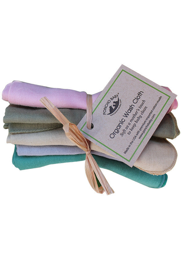 Organic Washcloth - Girl Bundle