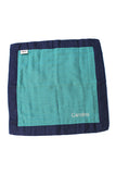 Personalized Security Blanket - Organic Lovey Blanky™ Emerald/Navy