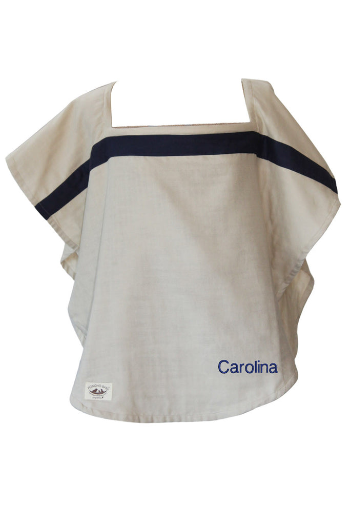 Personalized Organic Nursing Cover Newport Oval